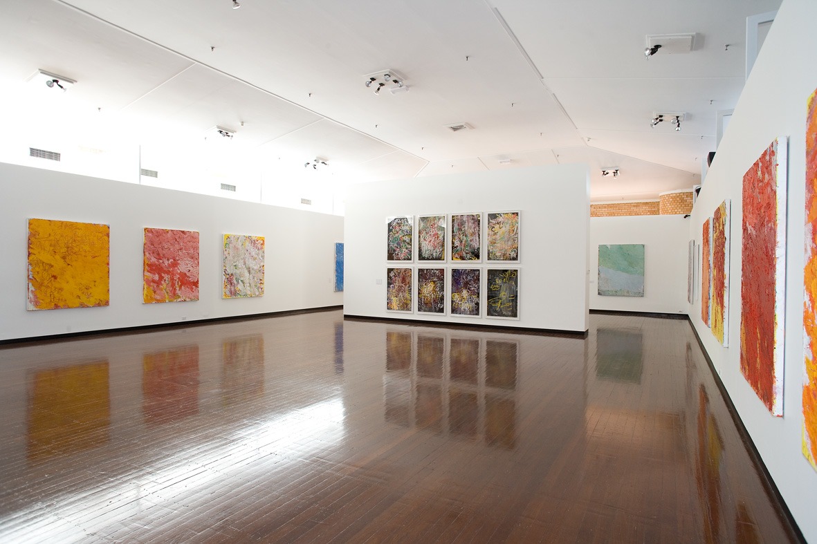 ANU Drill Hall, Aida Tomescu - Paintings and Drawings' Exhibition, 2009