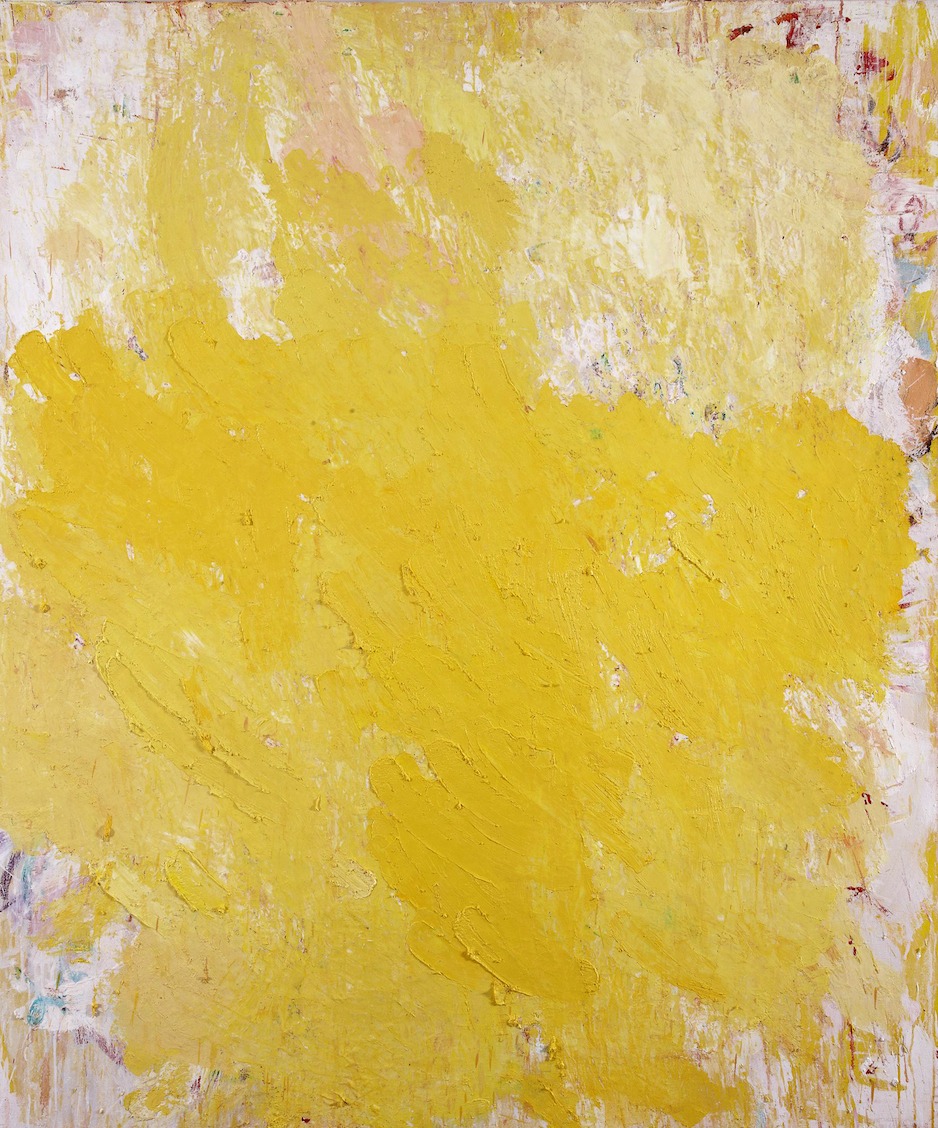 Aida Tomescu, 'Larkspur', 2011, oil on linen, 183 x 153 cm