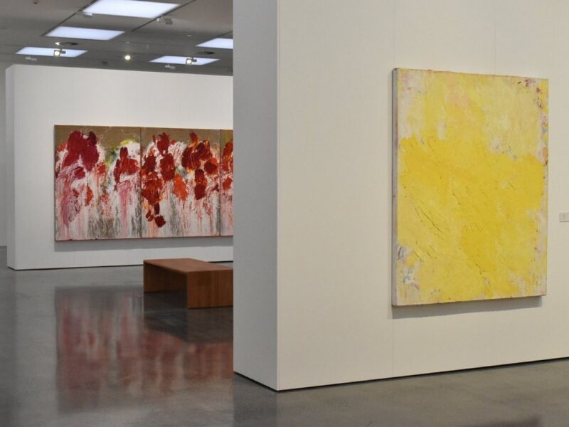 'Aida Tomescu: Unfolding Presence', installation view, Orange Regional Gallery, Orange, 3 Dec 2021 – 23 Jan 2022