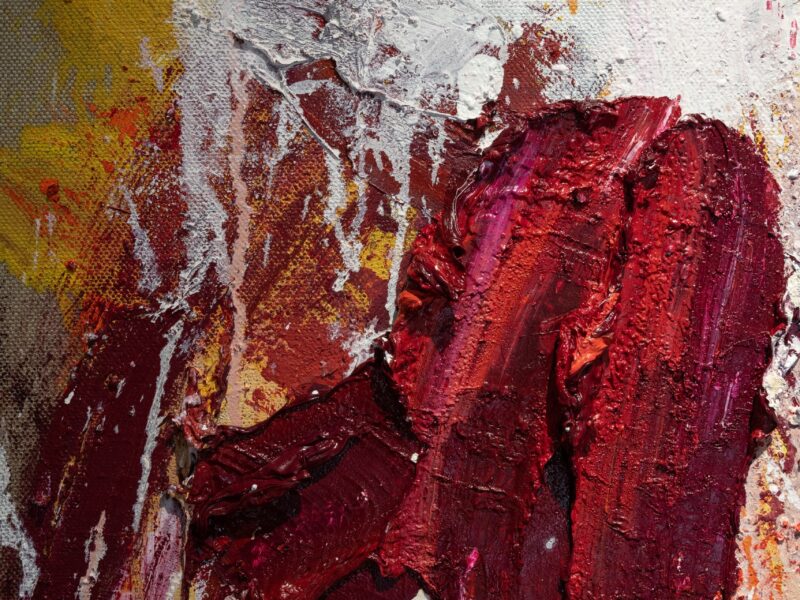 Into a Carpet Made of Water (detail), 2021, oil on Belgian linen, 200 x 153cm