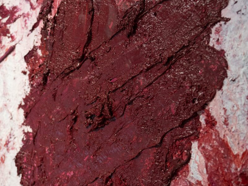 The Open Wounds of White Clouds III (detail), 2019, oil on canvas, 184 x 154cm