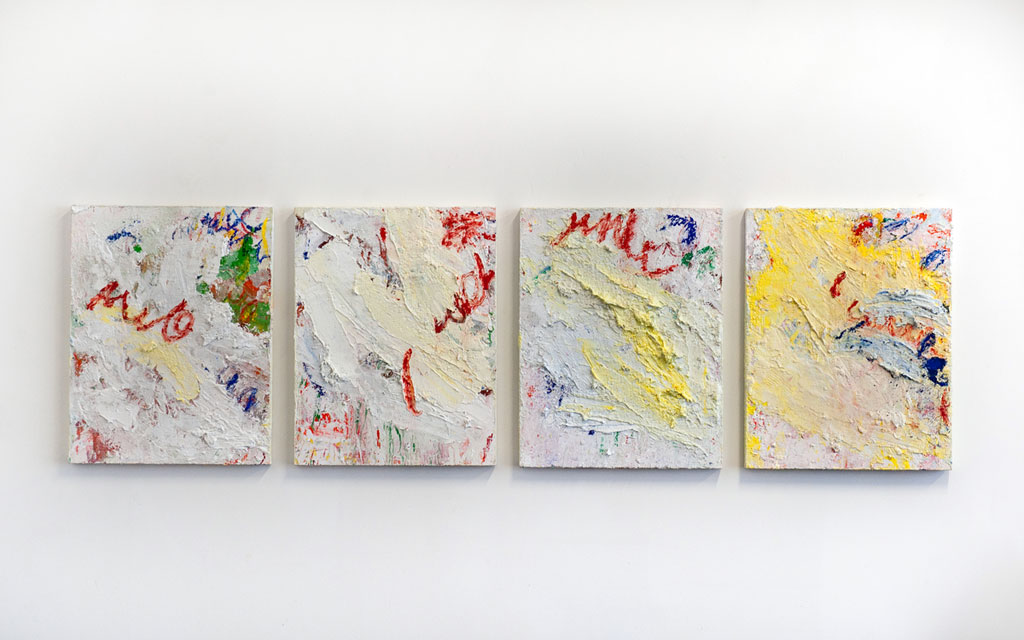 Aida Tomescu, Folded in white, 2014