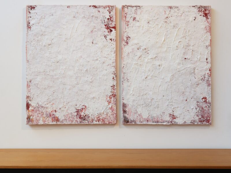 'The ear in the river and the prayer in the stone', Installation view, Fox Jensen Gallery, Sydney, 2022