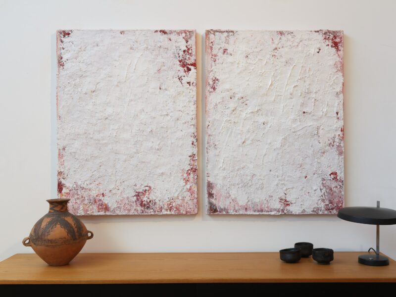 'The ear in the river and the prayer in the stone', Installation view, Fox Jensen Gallery, Sydney, 2022