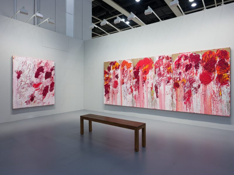 ‘Folded in Three’, Installation view, Art Basel Hong Kong with Flowers Gallery, Booth 1D48, 2022