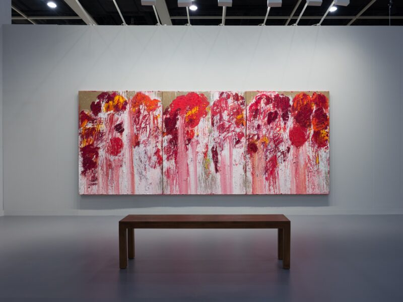 ‘Folded in Three’, Installation view, Art Basel Hong Kong with Flowers Gallery, Booth 1D48, 2022