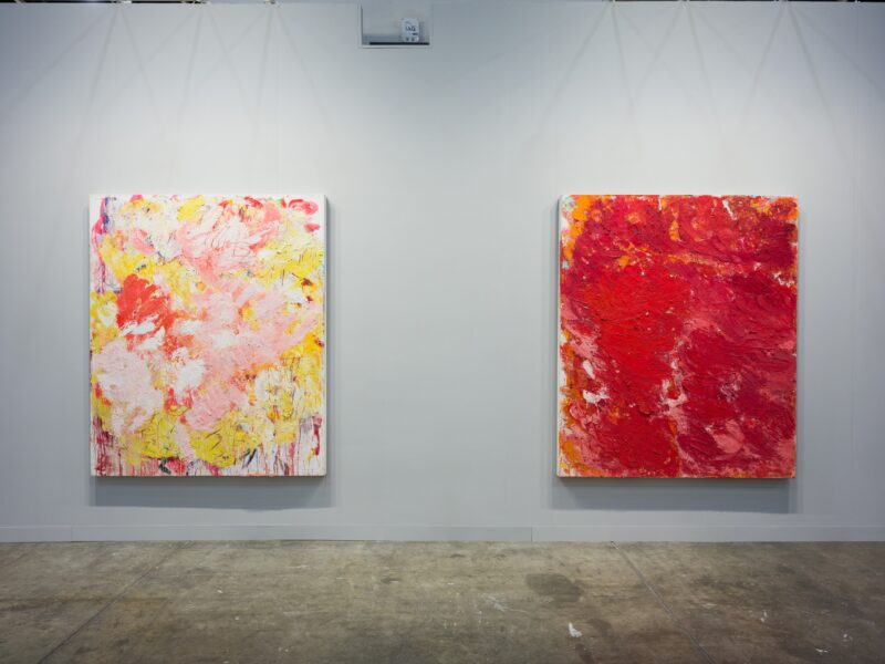 ‘Folded in Three’, Installation view, Art Basel Hong Kong with Flowers Gallery, Booth 1D48, 2022