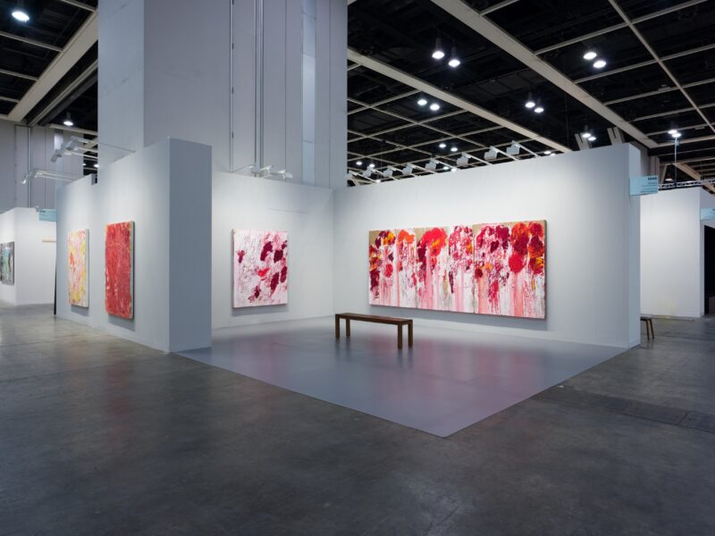 ‘Folded in Three’, Installation view, Art Basel Hong Kong with Flowers Gallery, Booth 1D48, 2022
