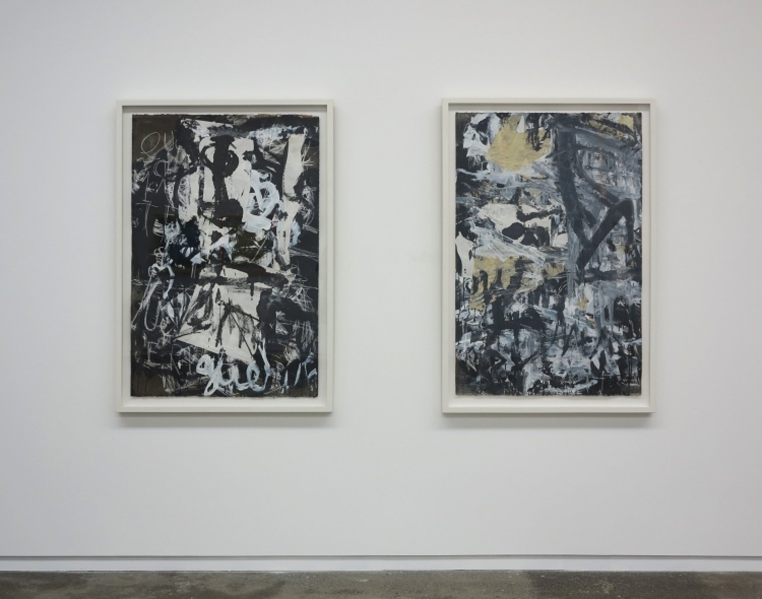 Aida Tomescu, Installation view of Cruce II, Marguerite