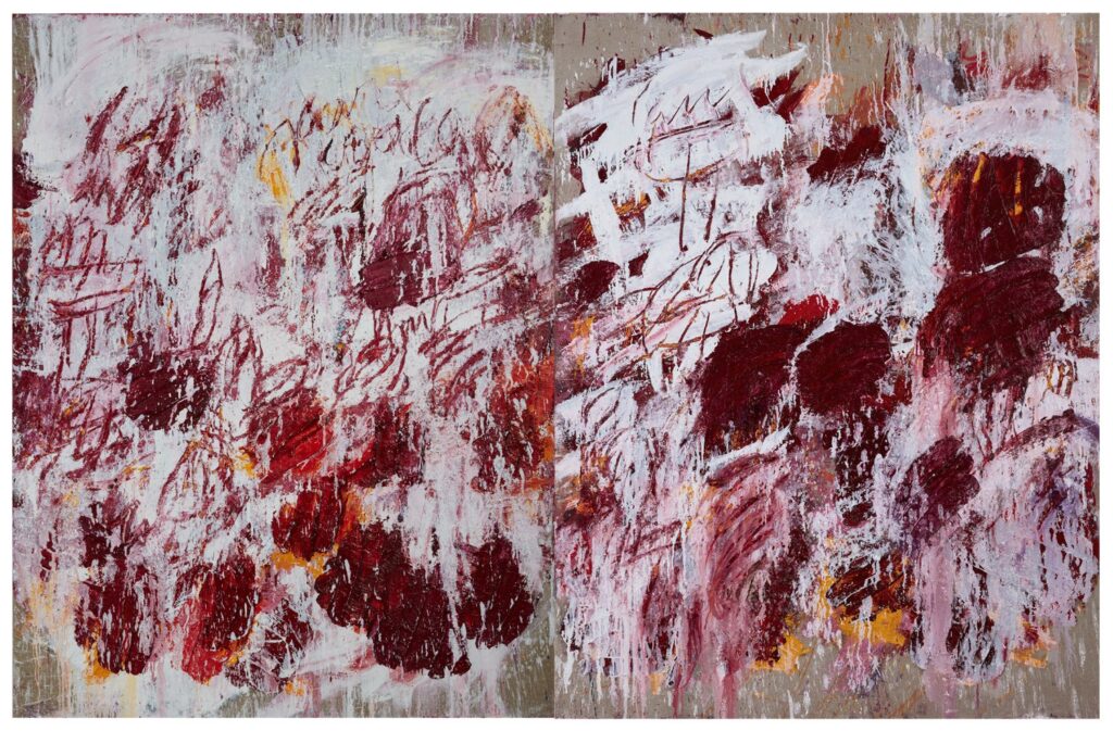 Aida Tomescu, The open wounds of white clouds, 2019