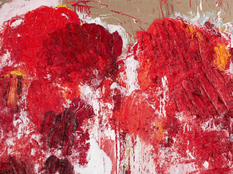 Vis a Vis (detail), 2023, oil on Belgian linen, 200 x 153cm