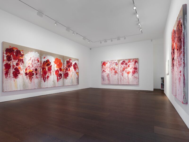 ‘With the Crimson word’, Installation view, Flowers Gallery, London, 2023