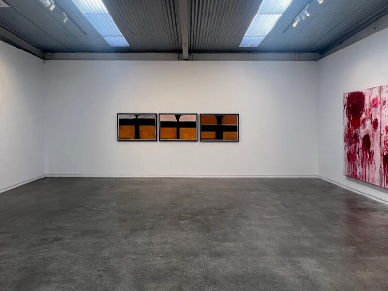 Aida Tomescu and Colin McCahon, A long thread of attention, Fox Jensen McCrory, Auckland 2026 — installation view