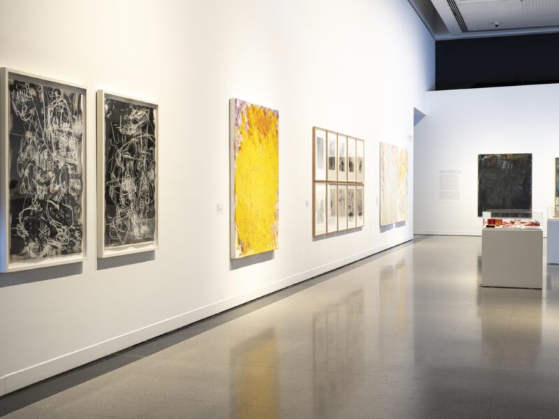 Aida Tomescu, In the midst of happening, John Curtin Gallery 2024, installation view 7