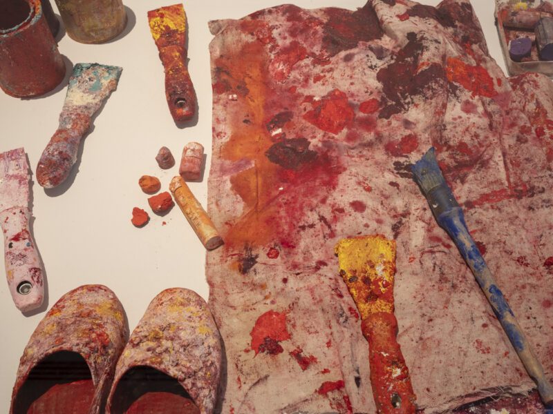 Aida Tomescu, In the midst of happening, John Curtin Gallery 2024, installation view 20