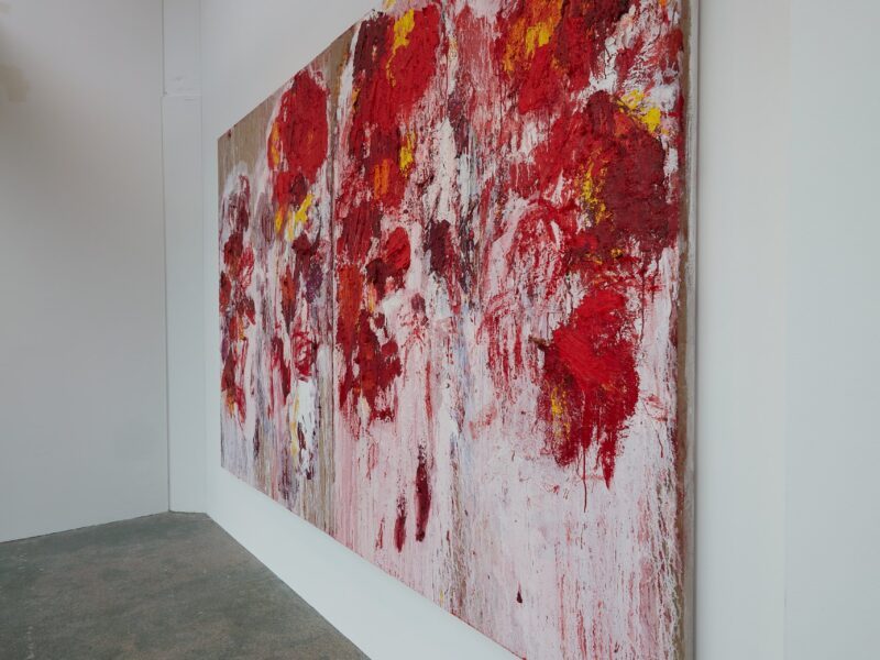 Aida Tomescu, Messiaen, Fox Jensen Gallery Sydney 2025, installation view 2