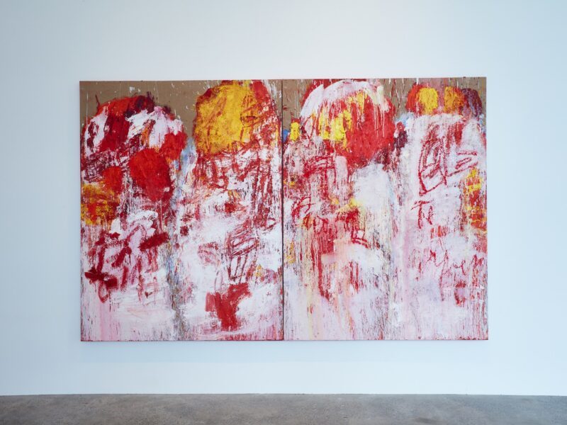 Aida Tomescu, Messiaen, Fox Jensen Gallery Sydney 2025, installation view 4