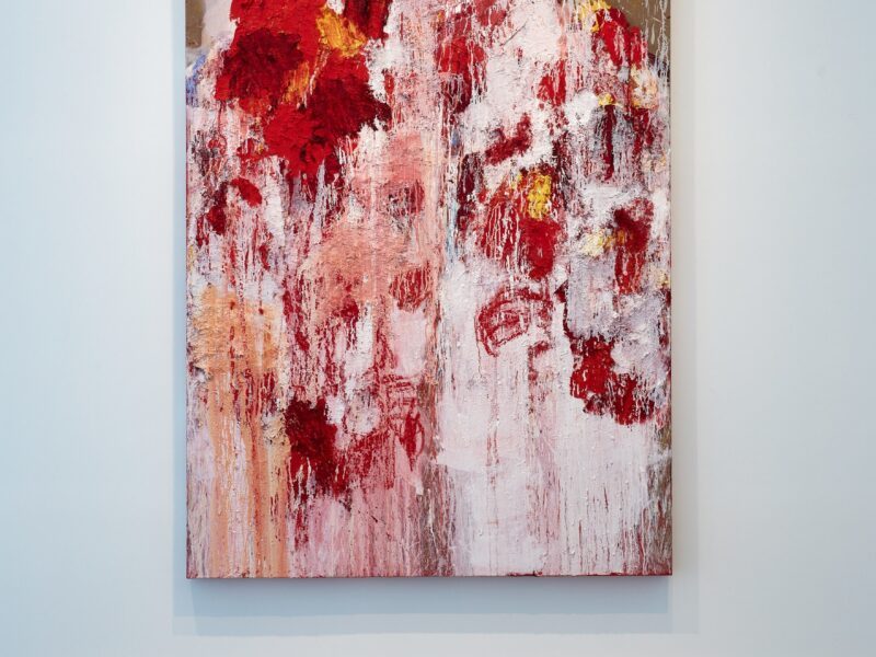 Aida Tomescu, Messiaen, Fox Jensen Gallery Sydney 2025, installation view 6