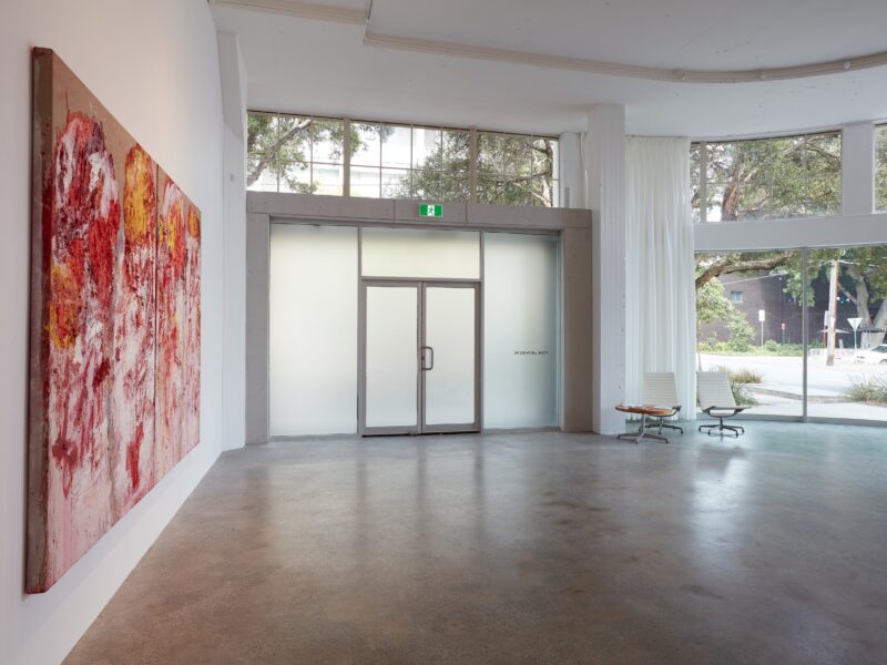 Aida Tomescu, Messiaen, Fox Jensen Gallery Sydney 2025, installation view 7