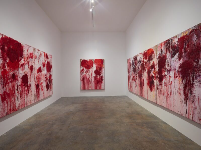 Aida Tomescu, Messiaen, Fox Jensen Gallery Sydney 2025, installation view 8