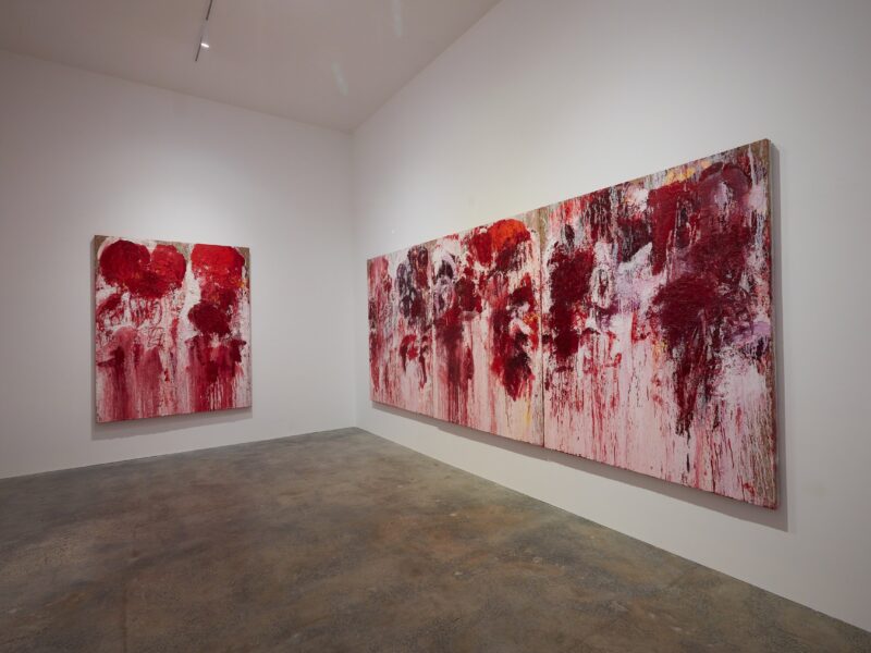 Aida Tomescu, Messiaen, Fox Jensen Gallery Sydney 2025, installation view 9