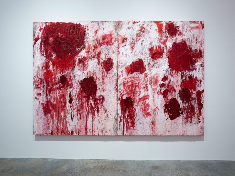 Aida Tomescu, Messiaen, Fox Jensen Gallery Sydney 2025, installation view 10