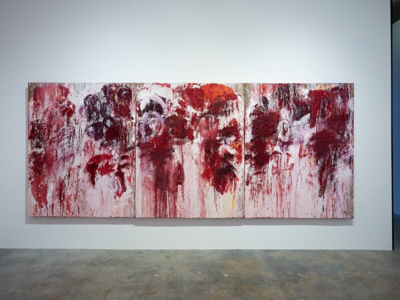 Aida Tomescu, Messiaen, Fox Jensen Gallery Sydney 2025, installation view 11