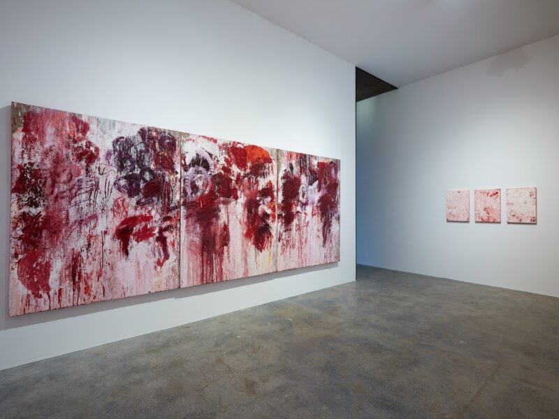 Aida Tomescu, Messiaen, Fox Jensen Gallery Sydney 2025, installation view 12