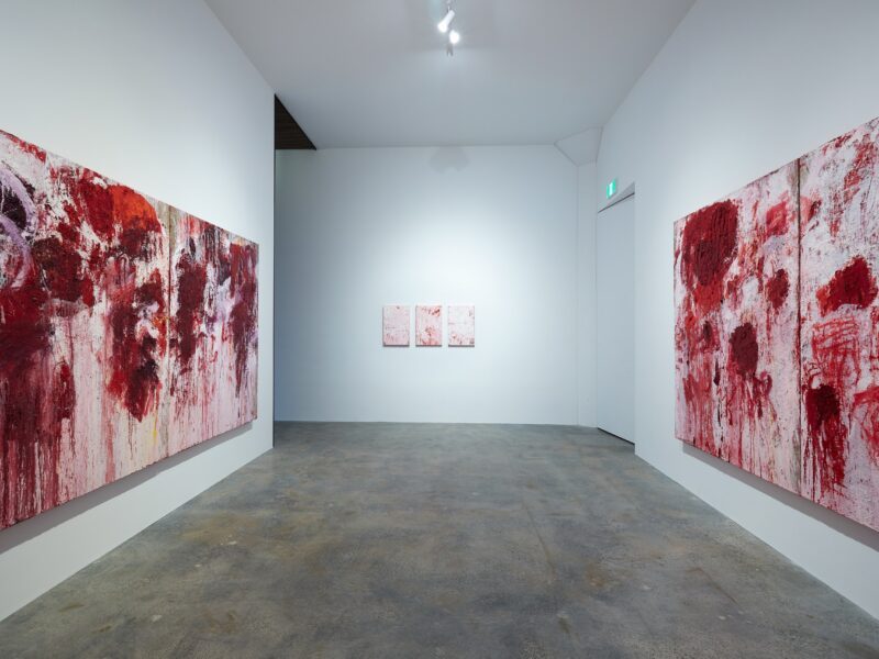 Aida Tomescu, Messiaen, Fox Jensen Gallery Sydney 2025, installation view 13