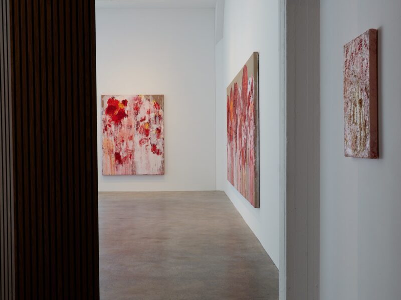 Aida Tomescu, Messiaen, Fox Jensen Gallery Sydney 2025, installation view 15