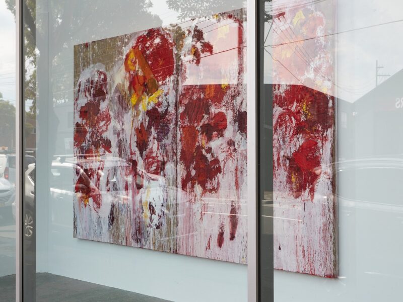 Aida Tomescu, Messiaen, Fox Jensen Gallery Sydney 2025, installation view 18