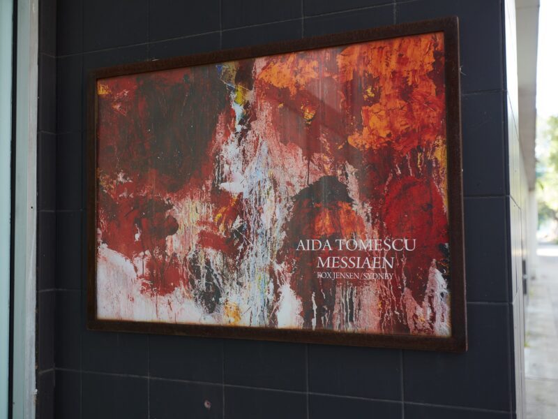 Aida Tomescu, Messiaen, Fox Jensen Gallery Sydney 2025, installation view 19